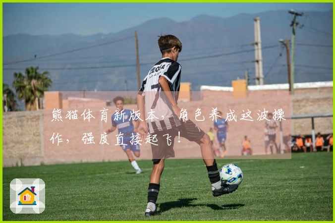 熊猫体育新版本，角色养成这波操作，强度直接起飞！